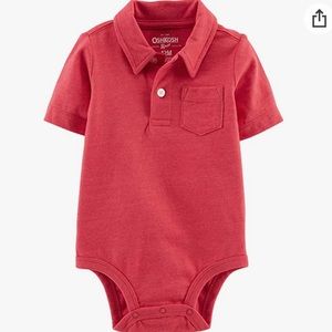 OshKosh Polo Onesie with Pocket